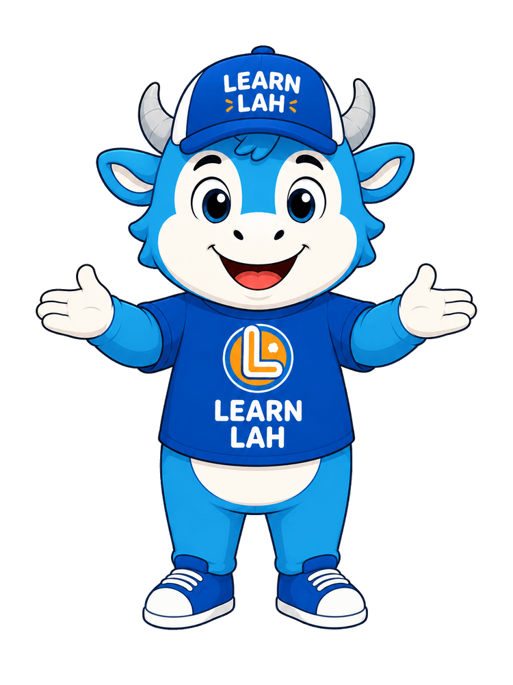 Mascot LearnLah gembira